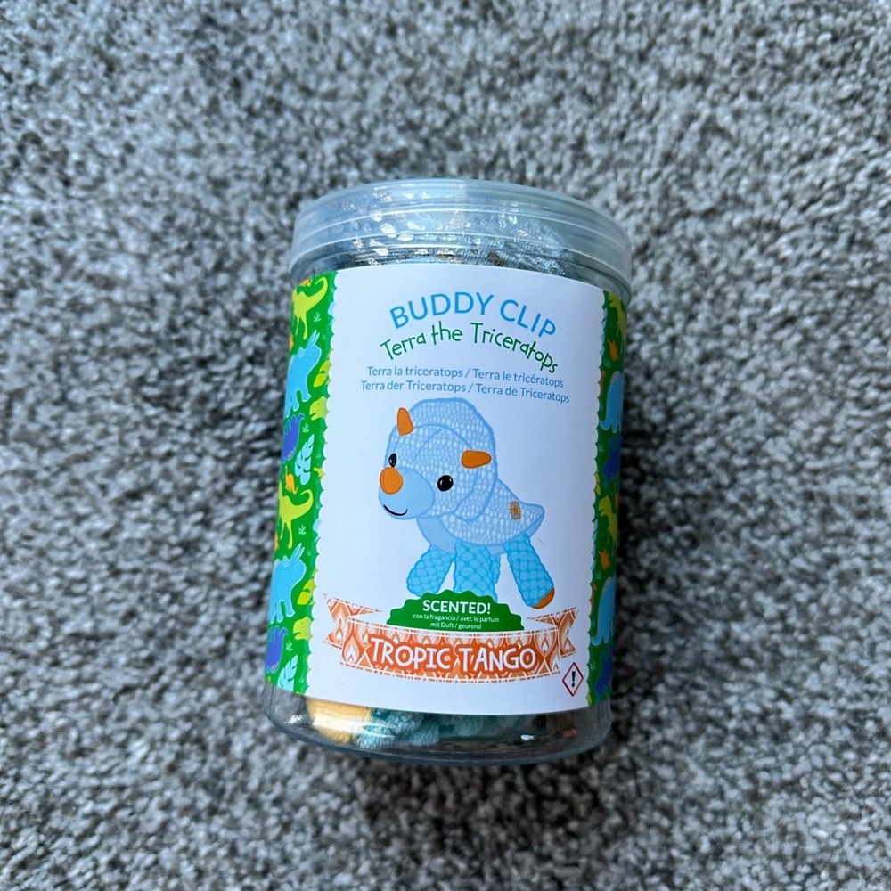 Scentsy Terra the Triceratops Buddy Clip